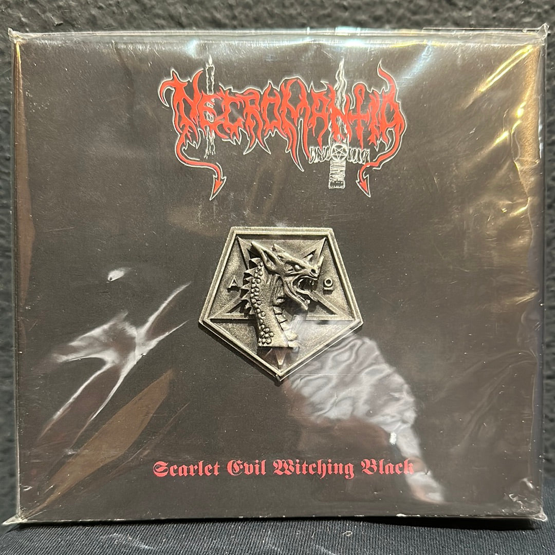 Used CD: Necromantia “Scarlet Evil Witching Black” CD