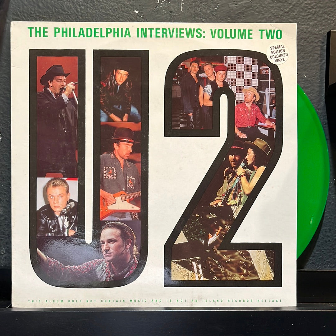 Used Vinyl: U2 “The Philadelphia Interviews: Volume Two” 12" (Green Vinyl)