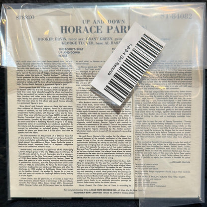 Used CD: Horace Parlan “Up & Down” CD (Japanese Press)