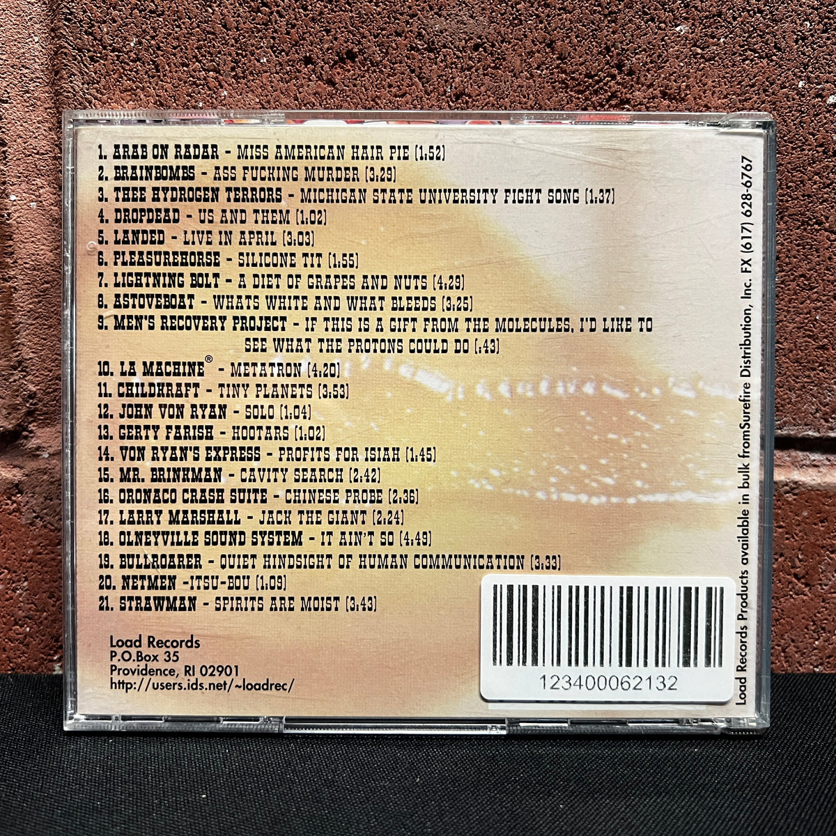 Used CD: Various Artists "You're Soaking In It... The Sounds And Smells of Load Records" CD