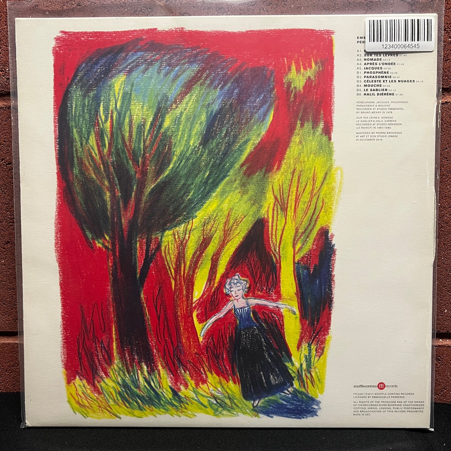 Used Vinyl: Emmanuelle Parrenin ‎"Pérélandra" LP (2017 Press)