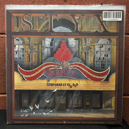 Used Vinyl: Styx "Paradise Theatre" LP (1981 Press - Etched Vinyl)
