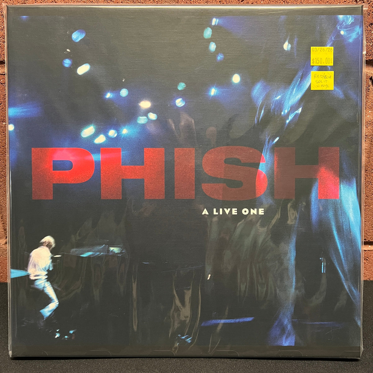 Used Vinyl: Phish "A Live One" 4xLP Boxed Set (Red/Blue split colored vinyl)