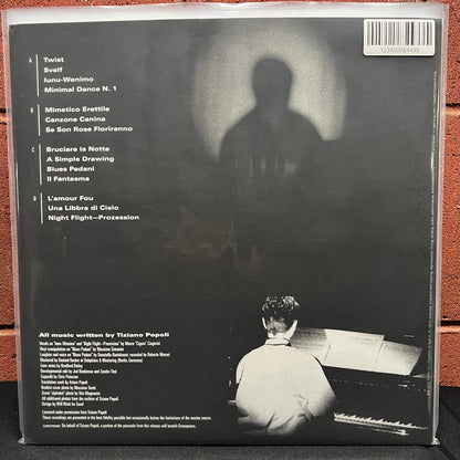 Used Vinyl: Tiziano Popoli "Burn The Night / Bruciare La Notte: Original Recordings, 1983–1989" 2xLP (2021 Press)