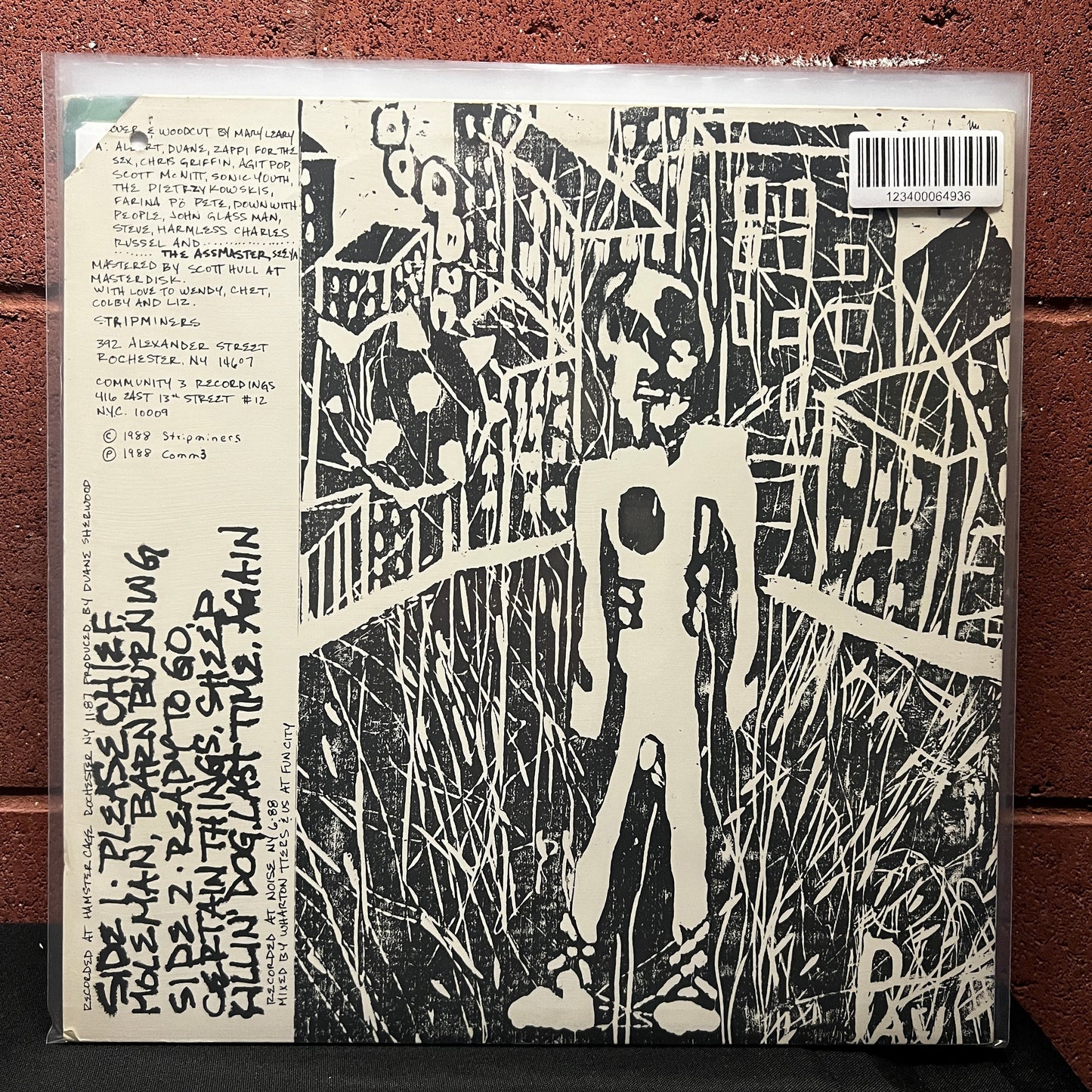 Used Vinyl: Stripminers "S/T" LP (1988 Press)