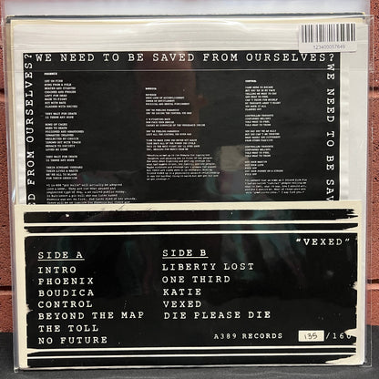 Used Vinyl: Sick Fix "Vexed" LP (Euro Tour Press, screen printed cover, hand numbered)