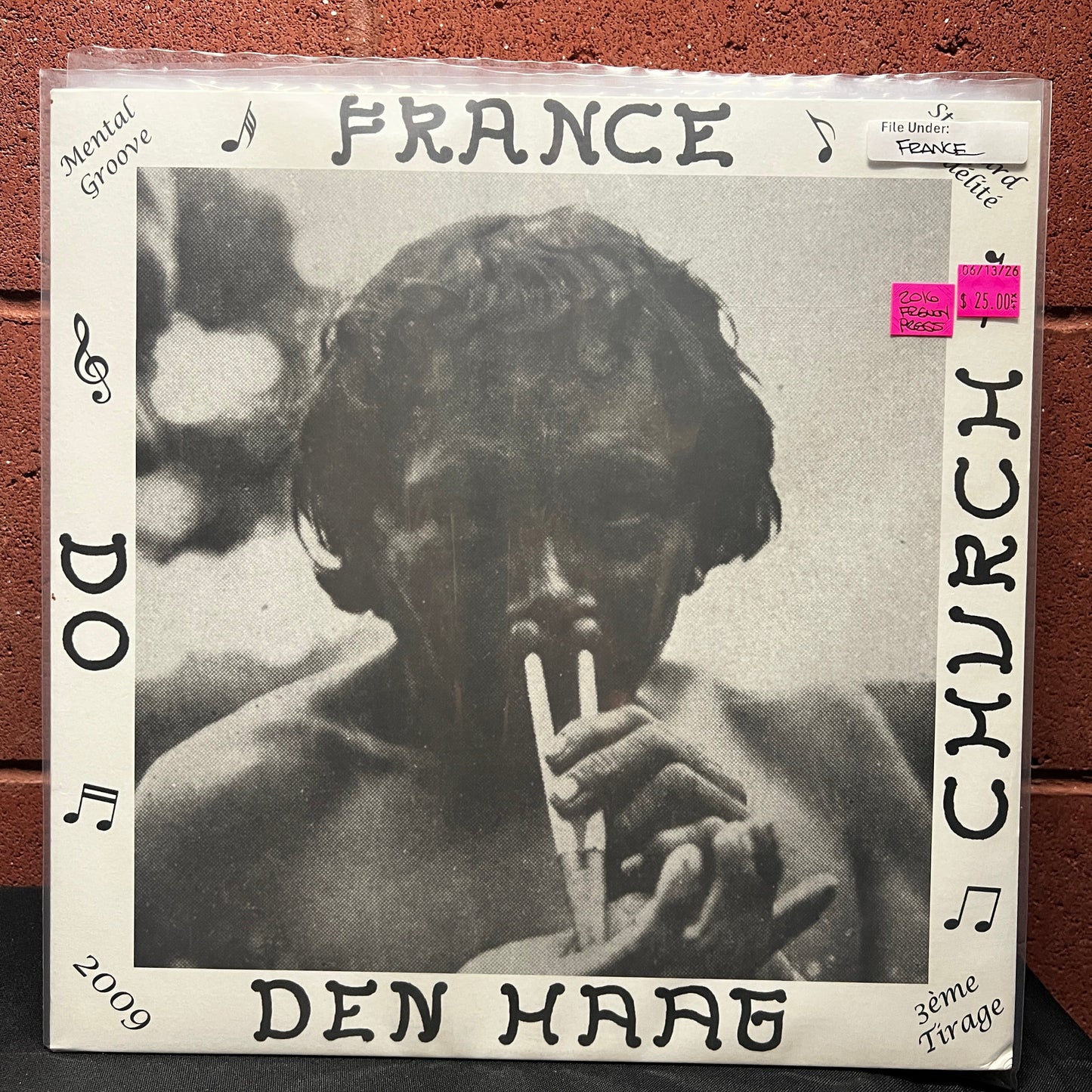 Used Vinyl: France "Do Den Haag Church" LP (2016 Press)