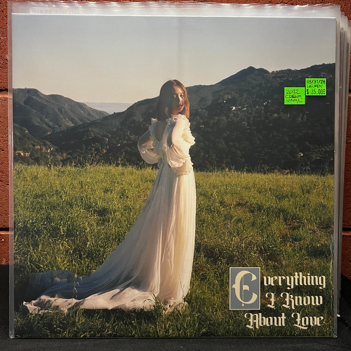 Used Vinyl: Laufey "Everything I Know About Love" LP (2022 Press - Cream Vinyl)