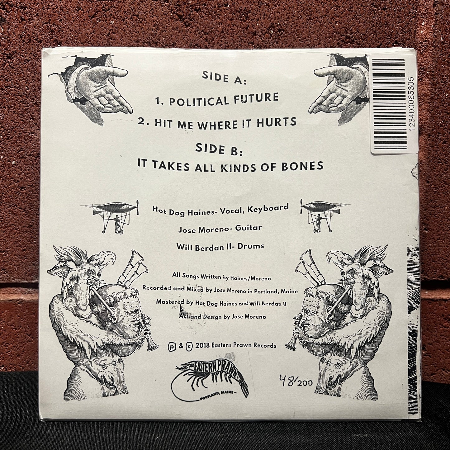 Used Vinyl: Celebrity Handshake "Political Future" 7"