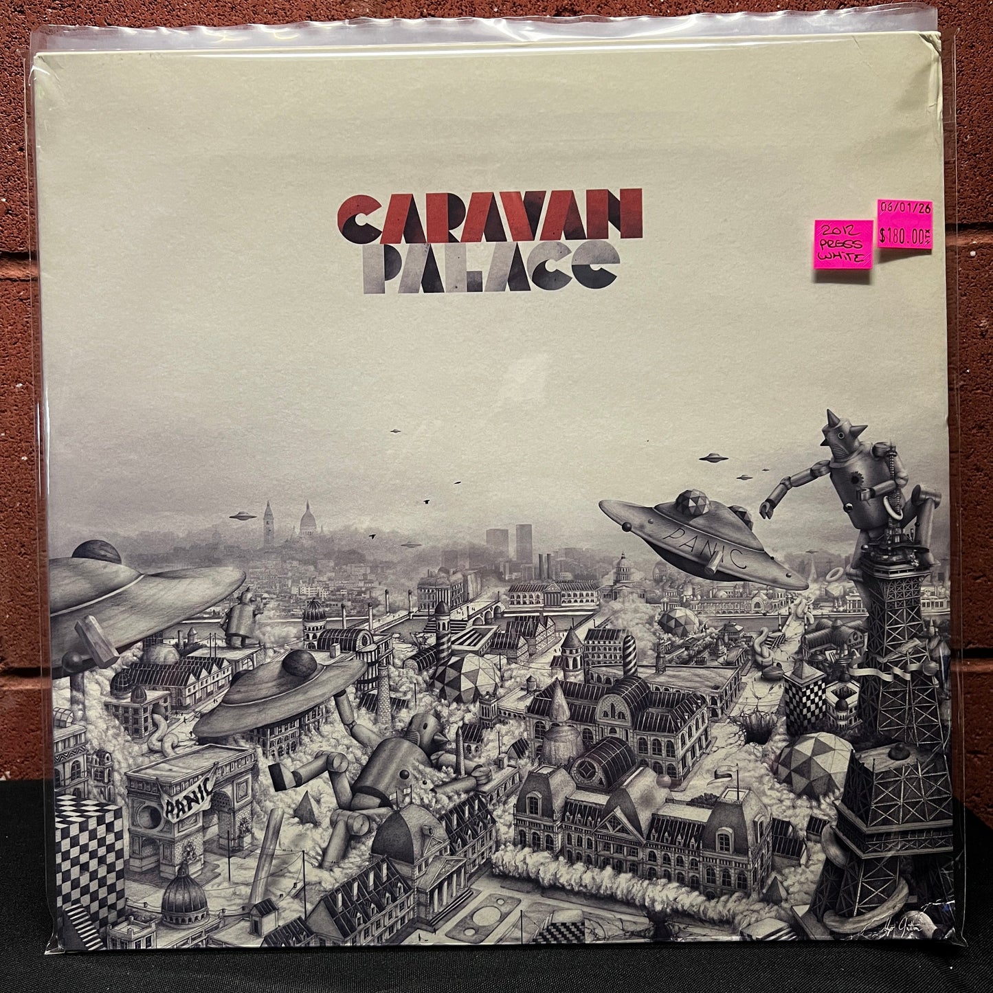 Used Vinyl: Caravan Palace "Panic" 2xLP (2012 French Press - White Vinyl)