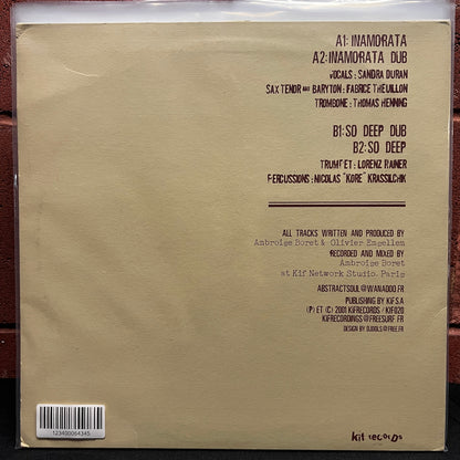 Used Vinyl: Abstract Soul ‎"Inamorata" 12" Single (French press)