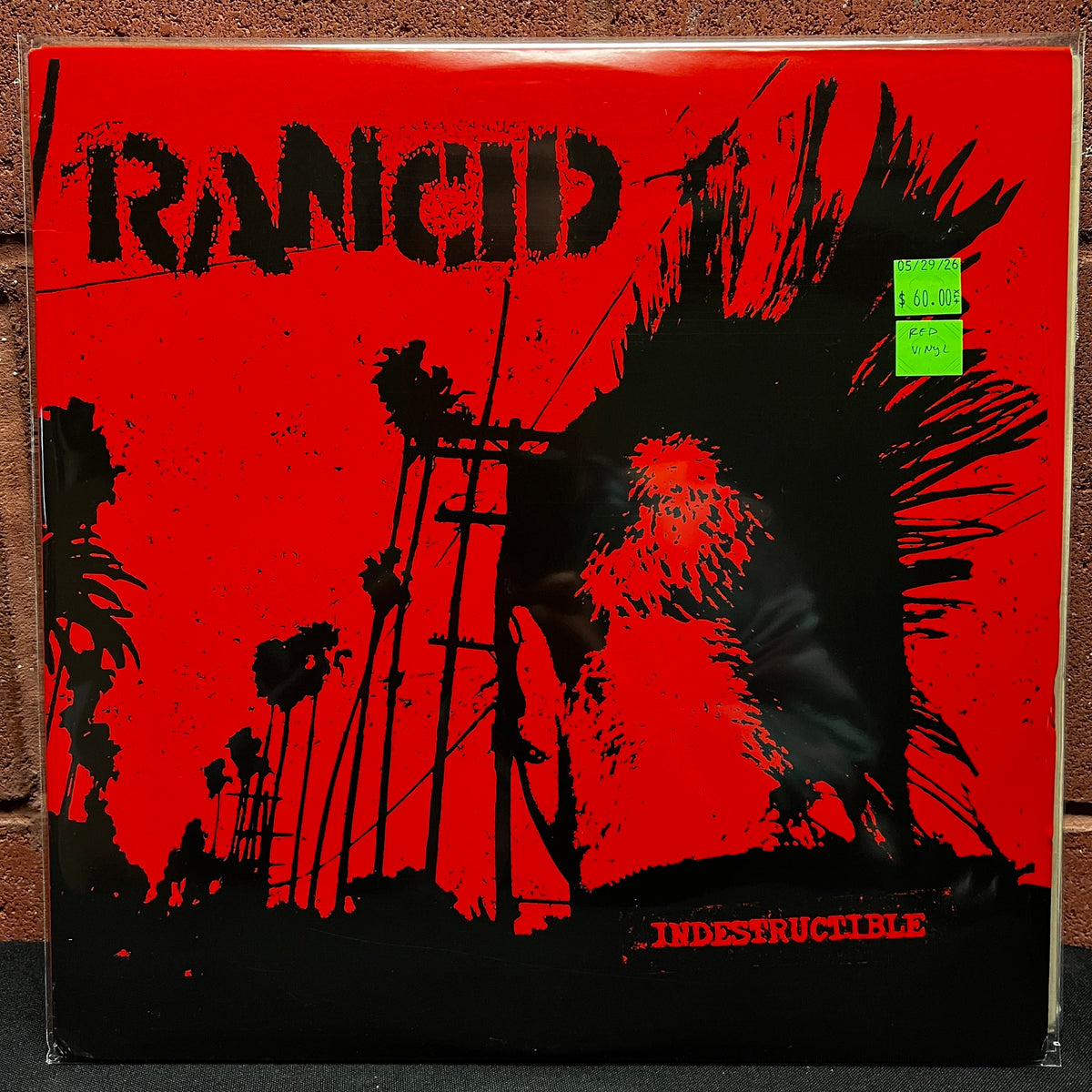 Used Vinyl: Rancid "Indestructible" 2xLP (Red vinyl)