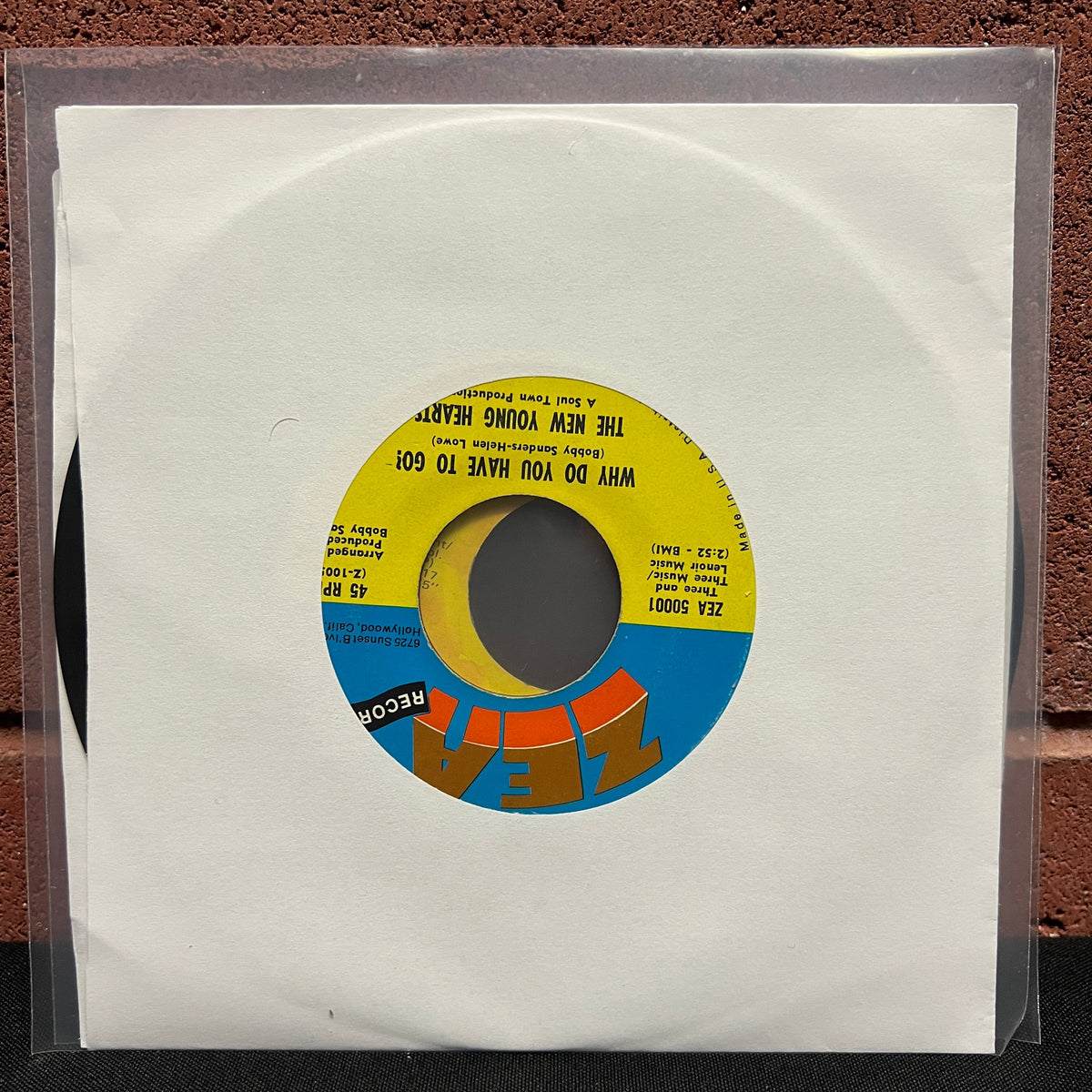 Used Vinyl: The New Young Hearts "The Young Hearts Get Lonely Too" 7"