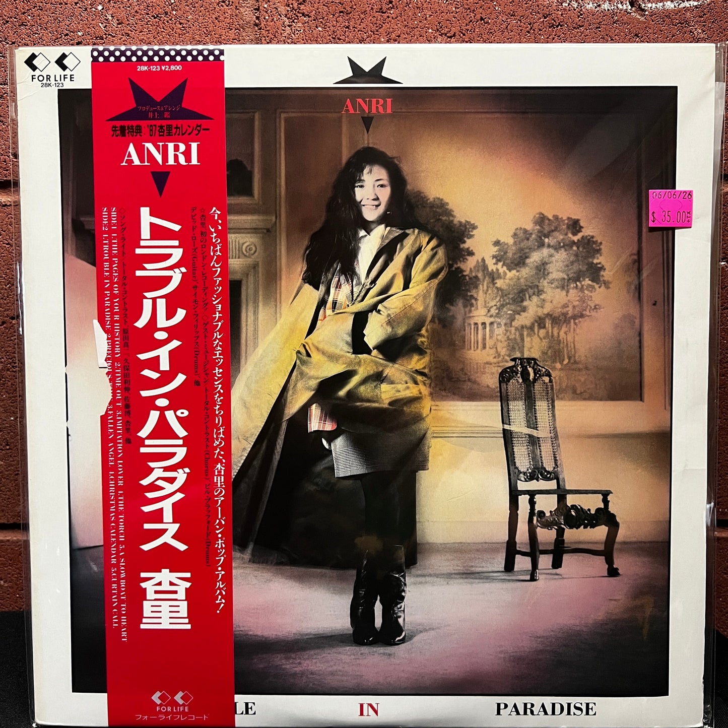 Used Vinyl: Anri "Trouble In Paradise" LP (1986 Japanese Press)