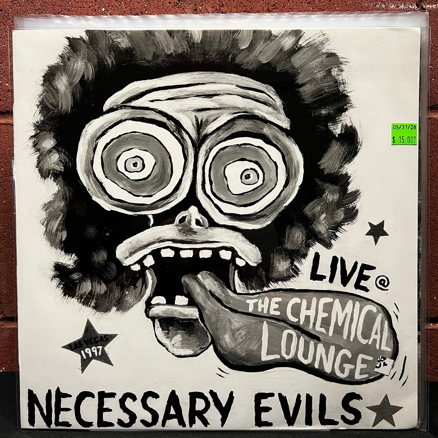 Used Vinyl: Necessary Evils "Live @ The Chemical Lounge - Las Vegas 1997" LP (2005 Press)