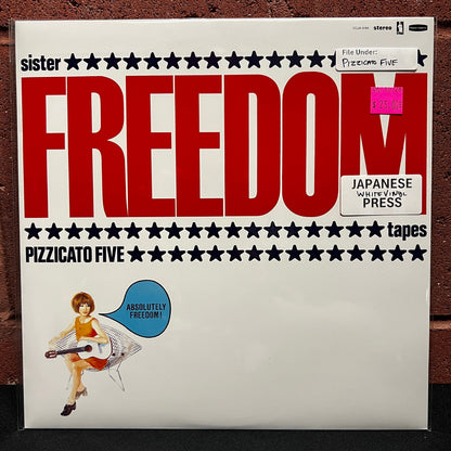 Used Vinyl: Pizzicato Five "Sister Freedom Tapes" 10" (1996 Japanese Press, White Color Vinyl)