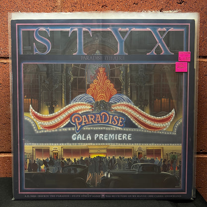 Used Vinyl: Styx "Paradise Theatre" LP (1981 Press - Etched Vinyl)