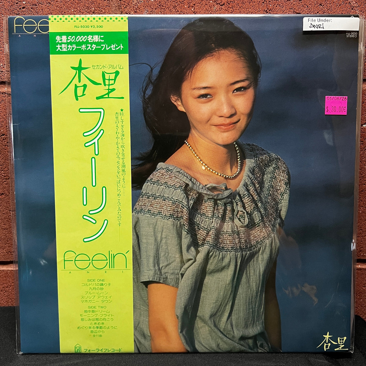 Used Vinyl: Anri "Feelin'" LP (1979 Japanese Press)