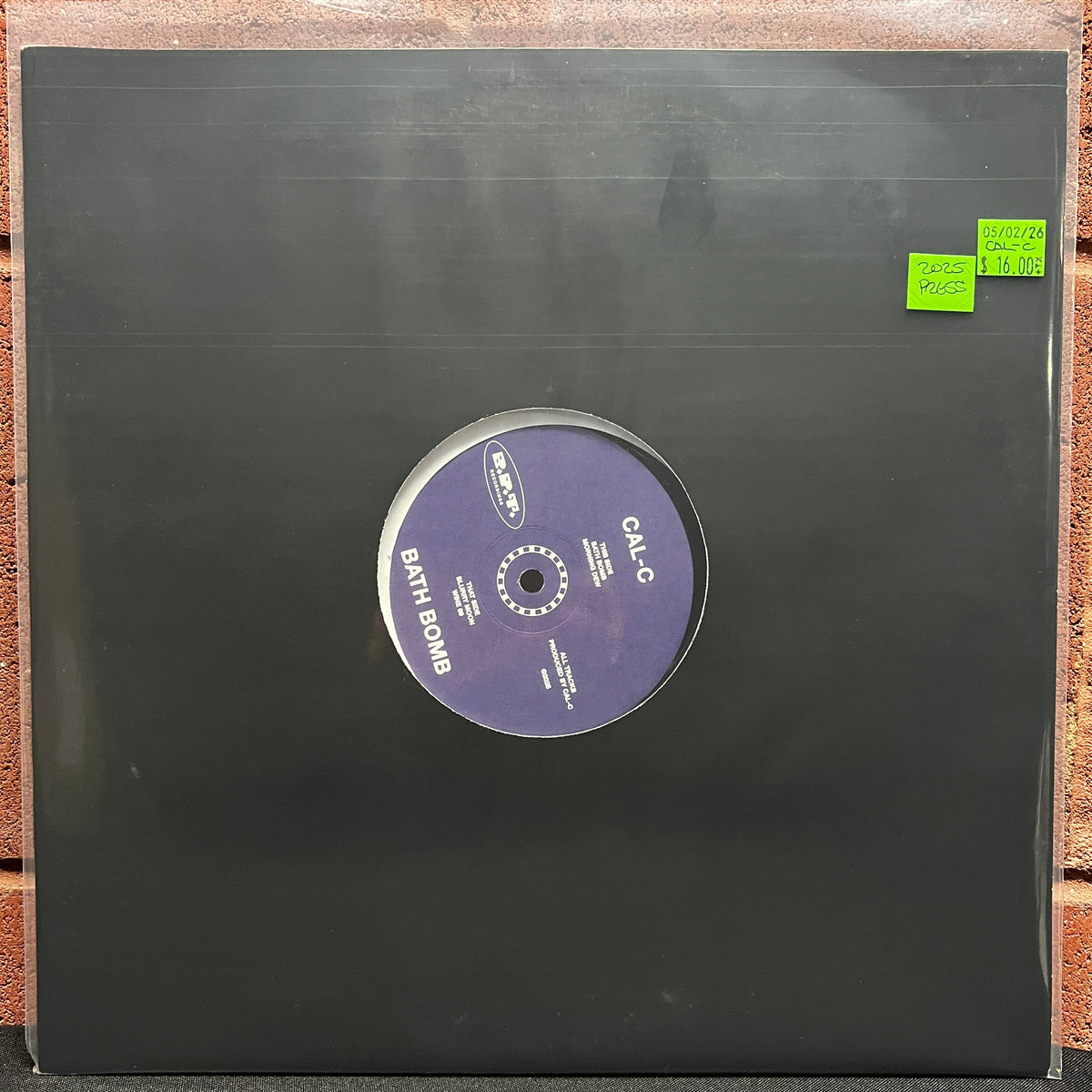 Used Vinyl: Cal-C "Bath Bomb" 12" (2025 Press)