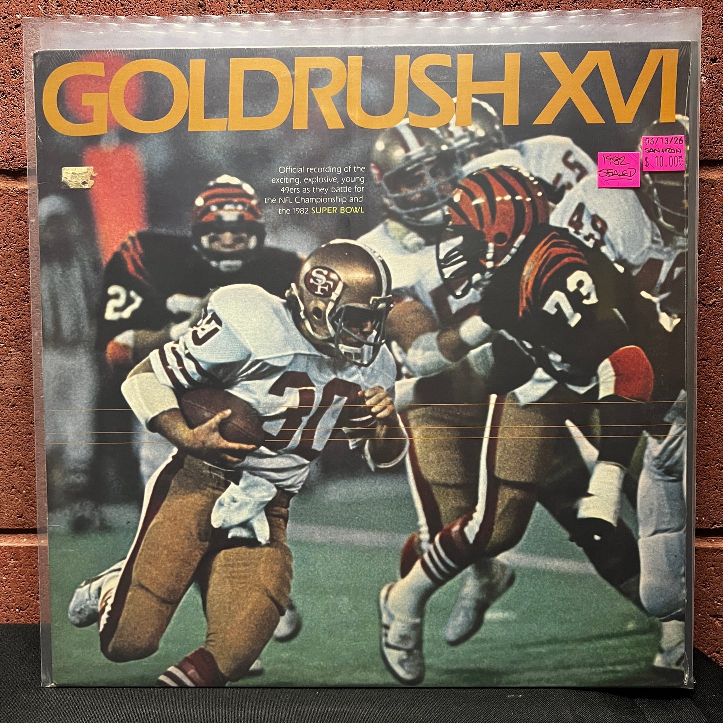 Used Vinyl: San Francisco 49ers "Goldrush XVI" LP (1982 Press - Sealed)