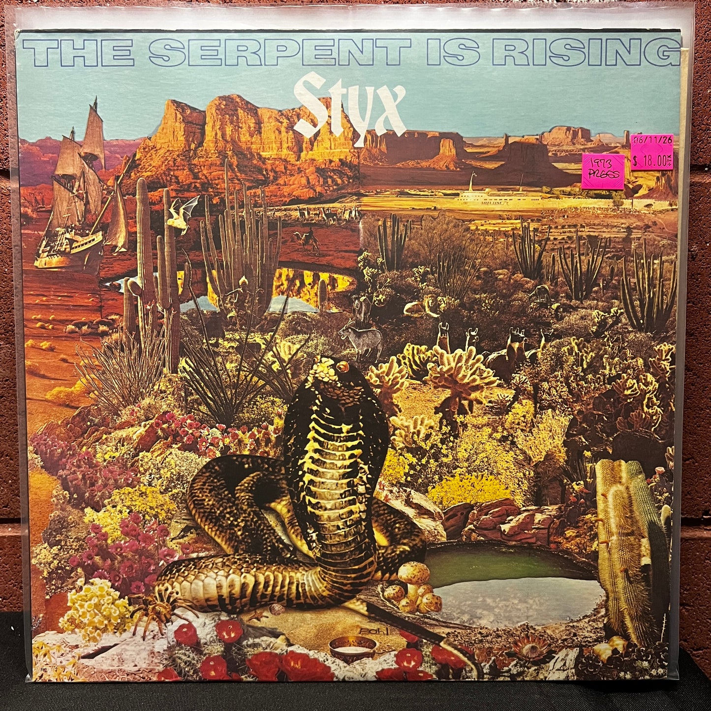 Used Vinyl: Styx "The Serpent Is Rising" LP (1973 Press)