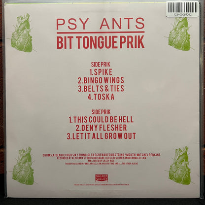 Used Vinyl: Psy Ants "Bit Tongue Prik" LP (2012 Aussie Press)