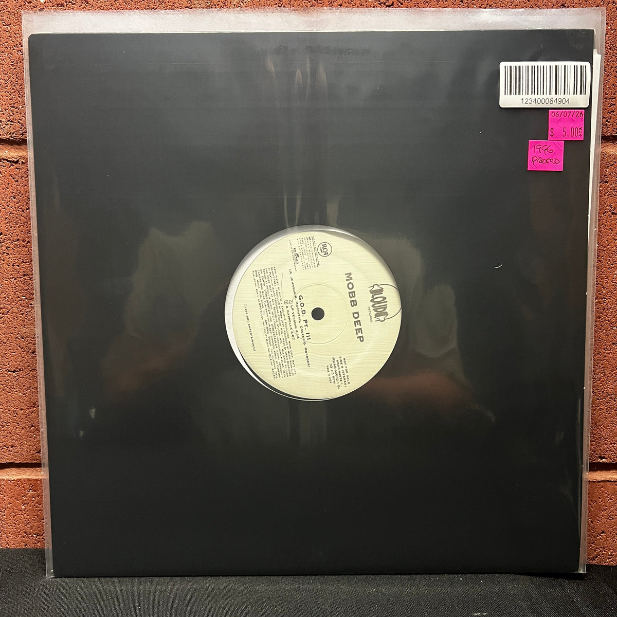 Used Vinyl: Mobb Deep "G.O.D. Pt. III" 12" (1996 Promo Press)