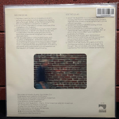 Used Vinyl: William Ackerman "In Search Of The Turtle's Navel - Guitar Solos" LP (1976 Press)