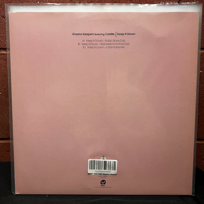 Used Vinyl: Greens Keepers w/Colette "Keep It Down" 12" (2004 UK Press)