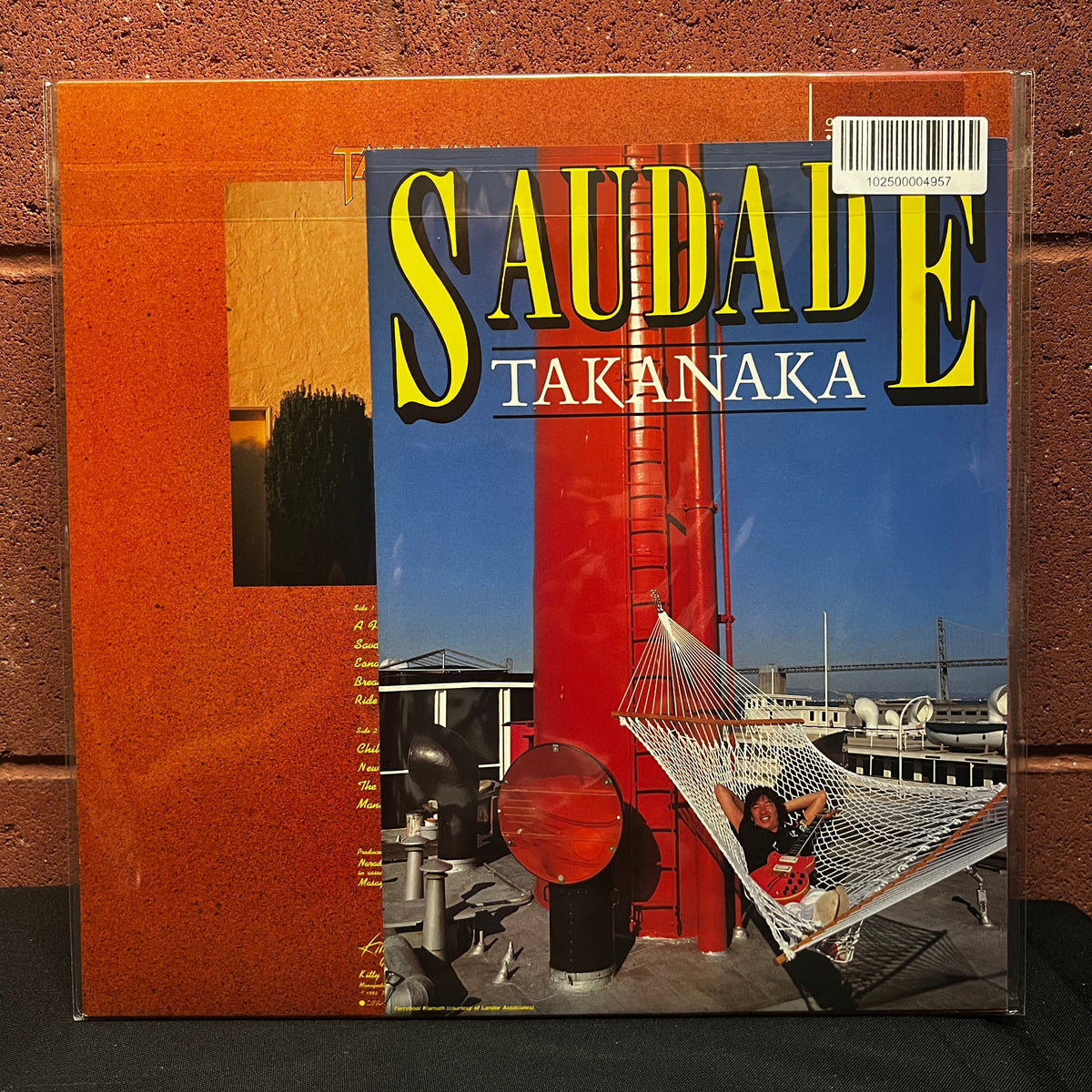Used Vinyl: Masayoshi Takanaka "Saudade" LP (1982 Japanese Press)