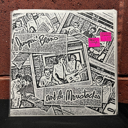 Used Vinyl: Jumpin' Beans And The Moustaches "Born In The USA  / Head Above Water" 7" (Red Vinyl)