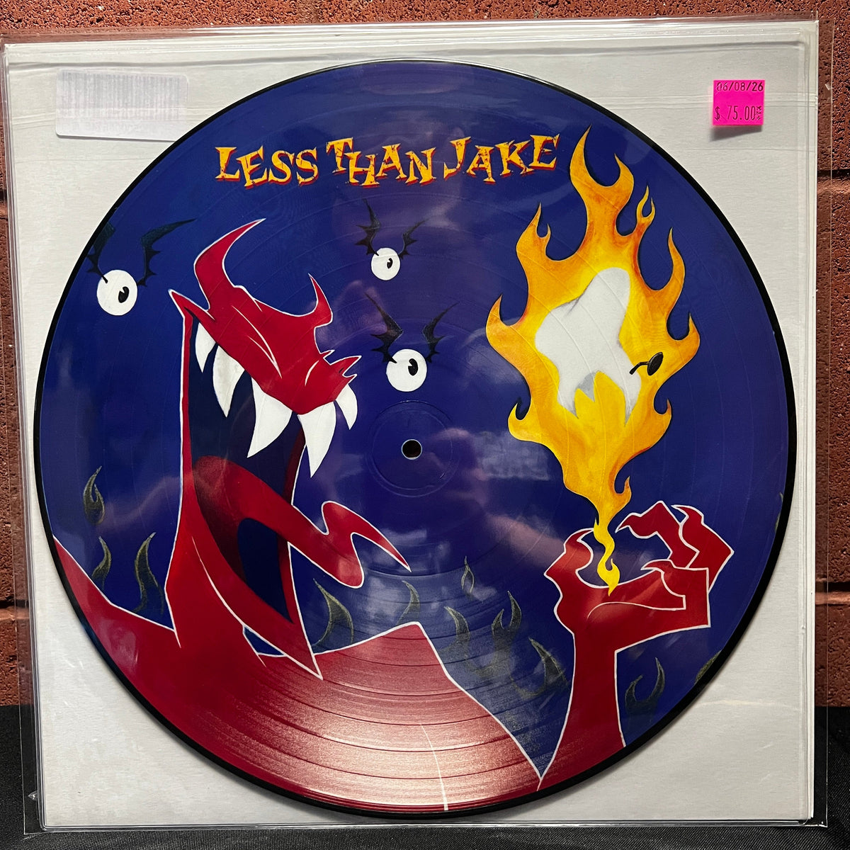 Used Vinyl: Less Than Jake "Losing Streak" LP (1997 Picture Disc Issue)