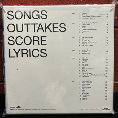 Used Vinyl: Bo Burnham "Inside" 3xLP Box Set (2022 Press - Color Vinyl - Sealed)