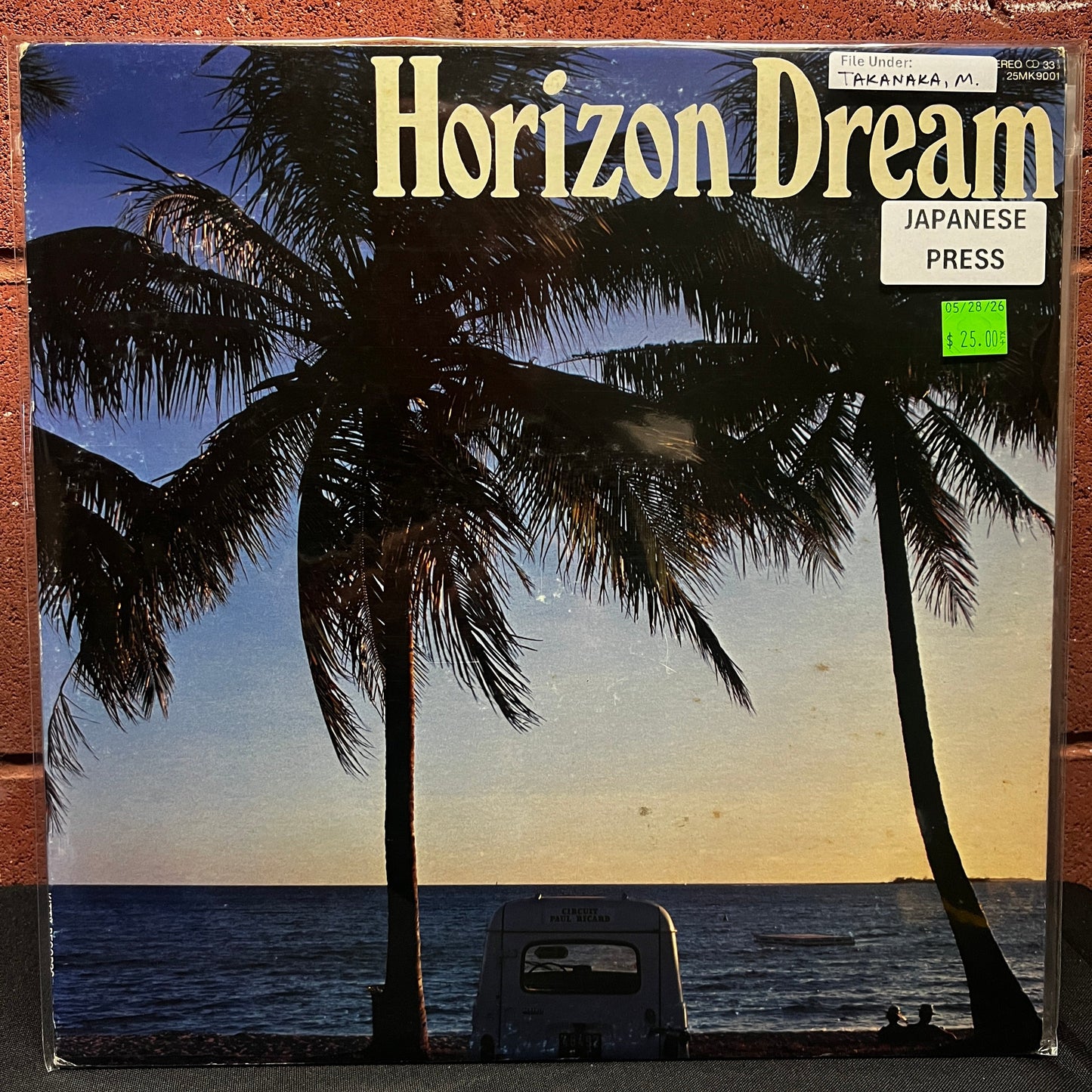 Used Vinyl: Masayoshi Takanaka "Horizon Dream" LP (1981 Japanese Press)