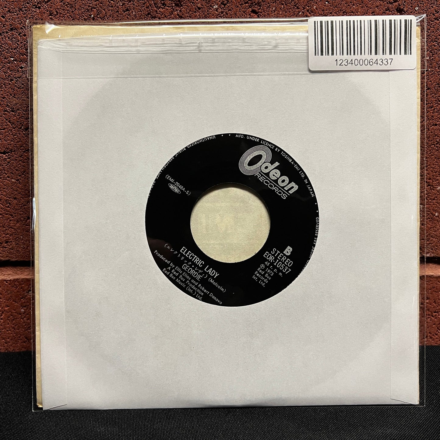 Used Vinyl: Geordie ‎"House Of The Rising Sun" 7" (1973 Japanese Press)