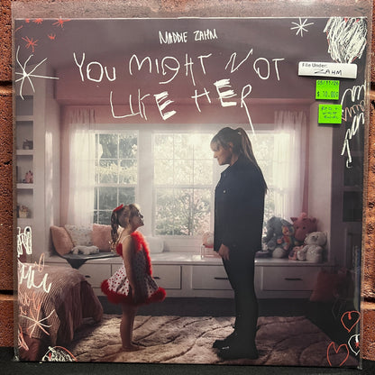 Used Vinyl: Maddie Zahm "You Might Not Like Her" LP (Red and White swirl vinyl)