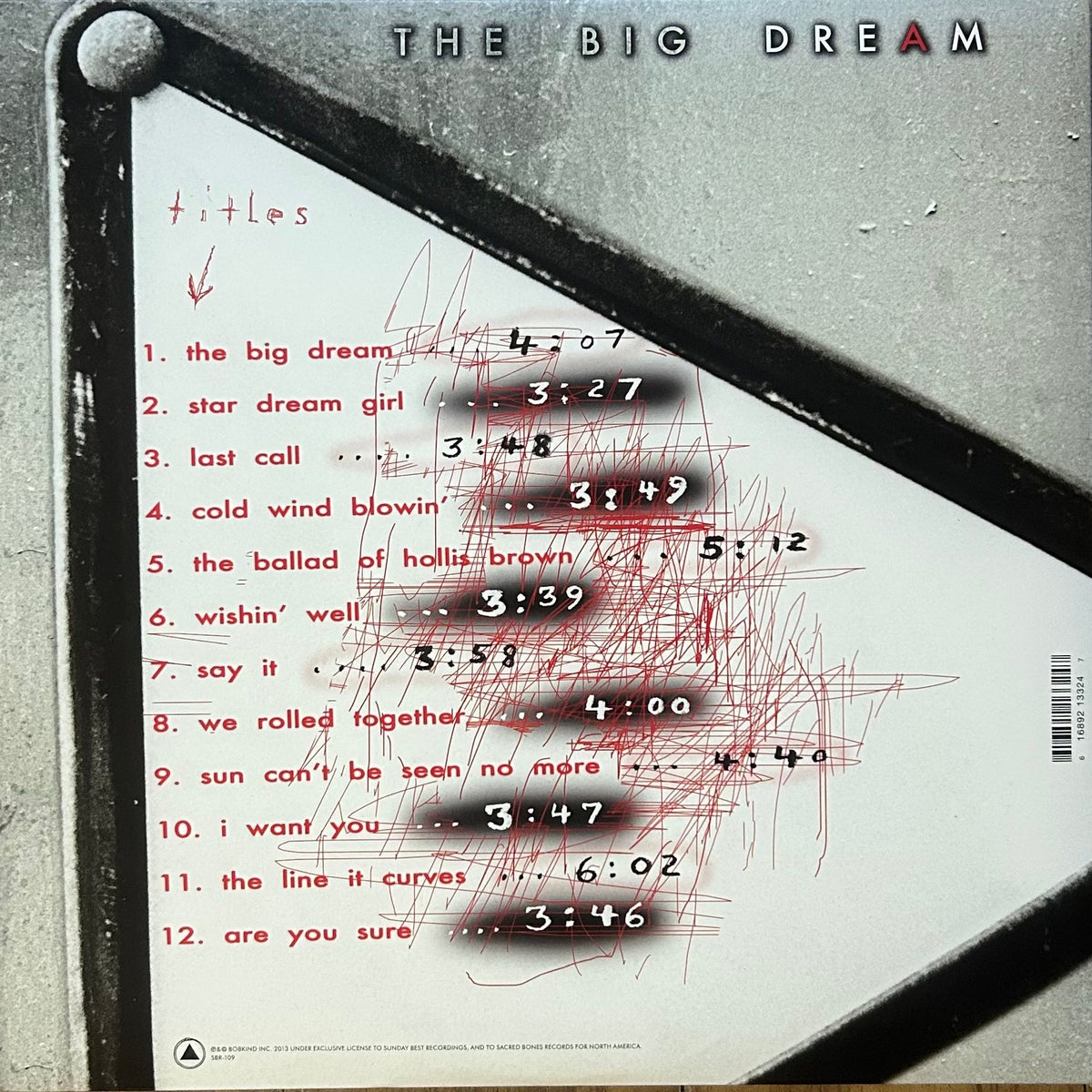 [Used LP] Lynch, David / The Big Dream
