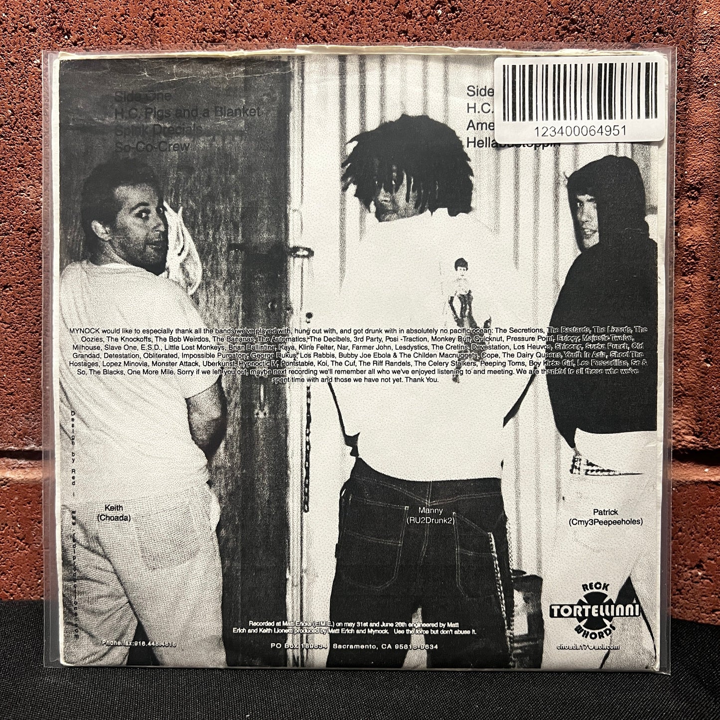 Used Vinyl: Mynock ‎"Don't Even Core" 7"