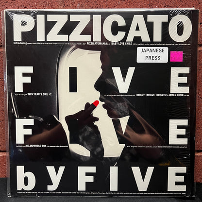 Used Vinyl: Pizzicato Five "Five By Five" 12" (1994 Japanese Press in Original Shrink)