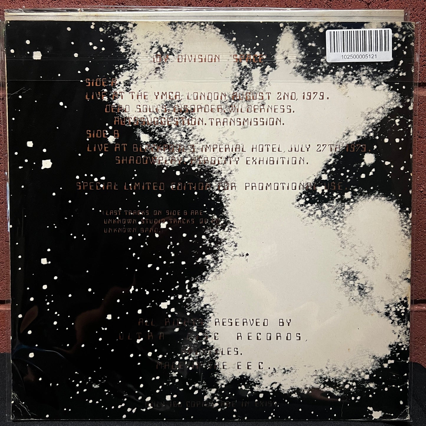 Used Vinyl: Joy Division / Orange Juice "Space" LP (Japanese Issue)