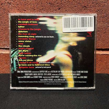 Used CD: Blixa Bargeld, Nick Cave, Mick Harvey "To Have And To Hold Motion Picture Soundtrack" CD