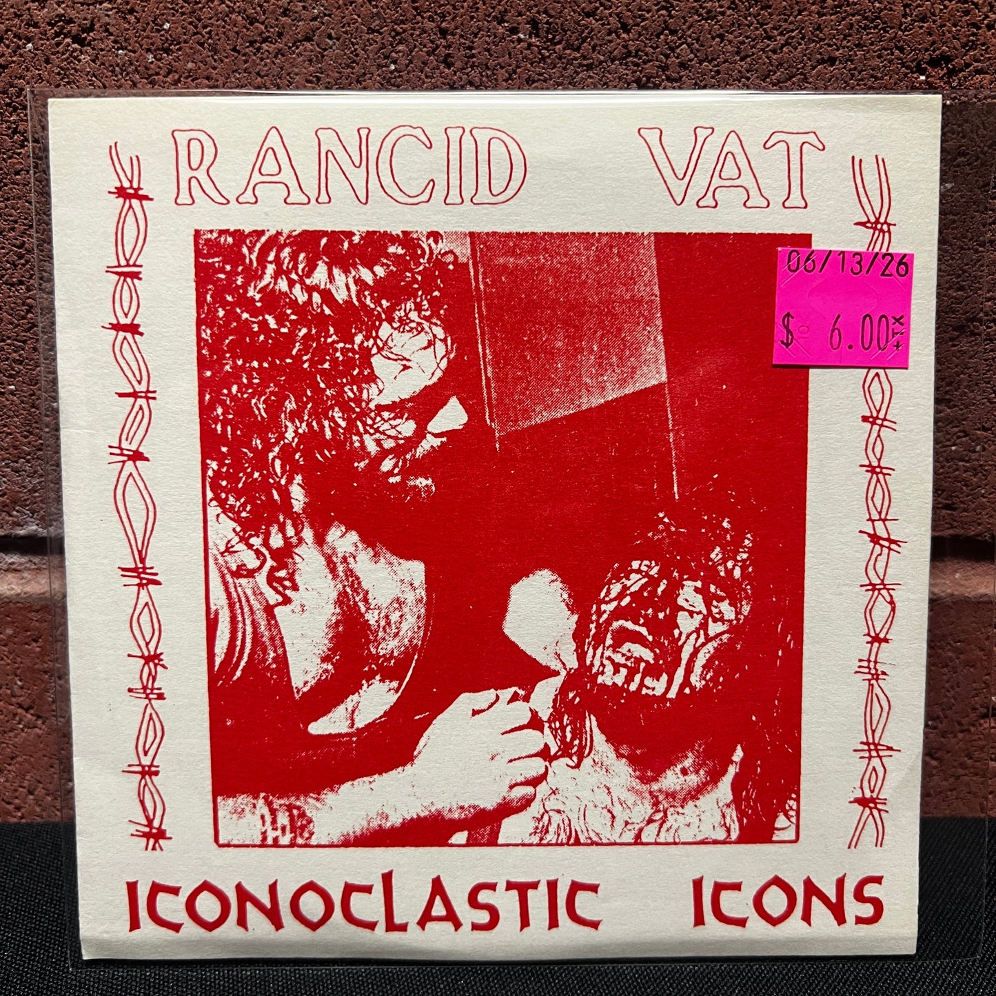 Used CD: Rancid Vat ‎"Iconoclastic Icons "The West Coast Years: 1981 - 1993" CD