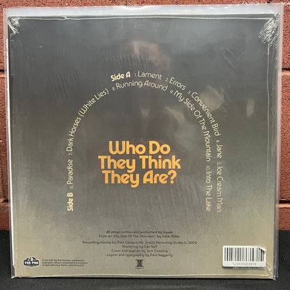 Used Vinyl: Sweat "Who Do They Think They Are?" LP (2023 Press - Red Vinyl)