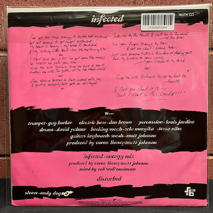 Used Vinyl: The The "Infected" 12" Single (Rare Uncensored cover)