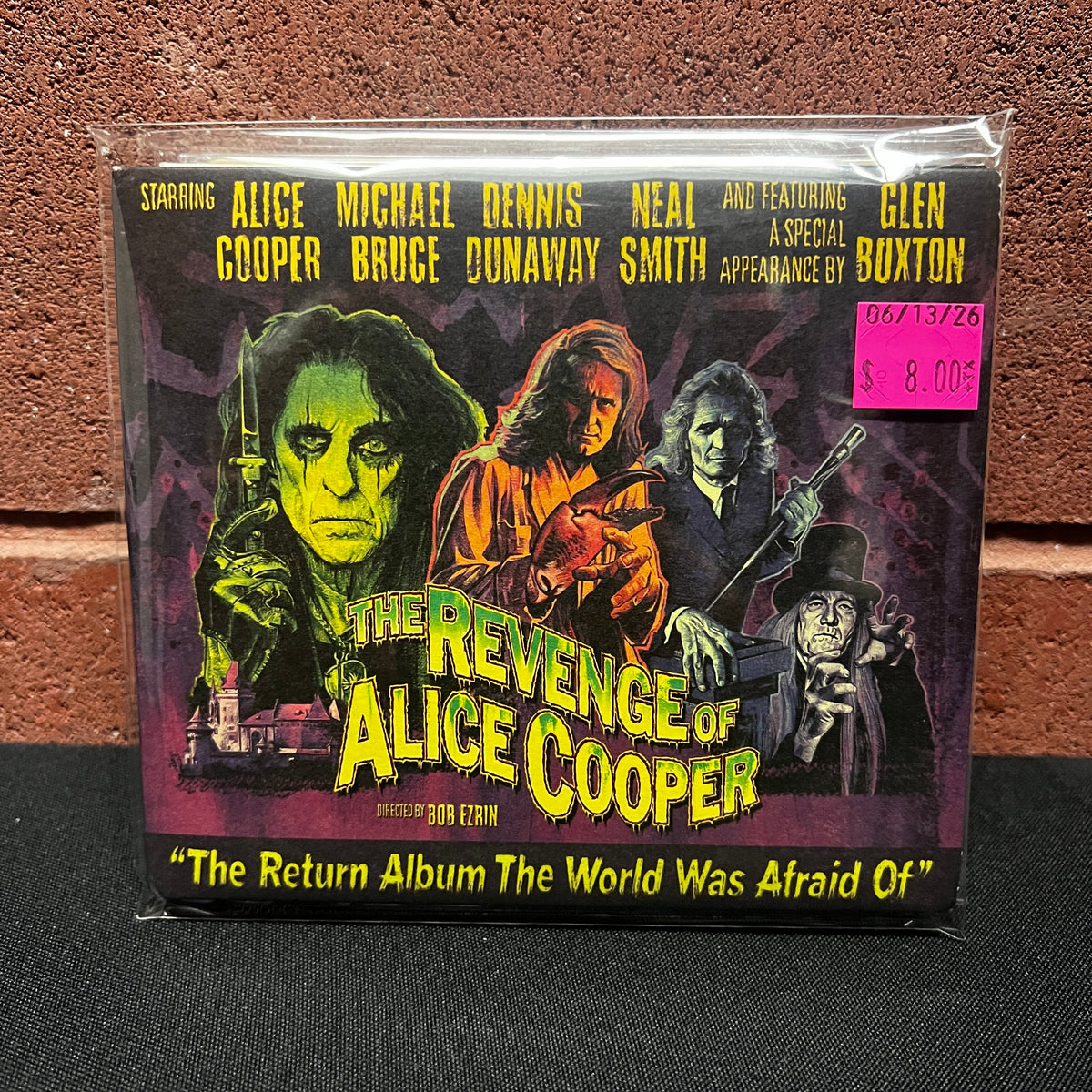 Used CD: Alice Cooper ‎"The Revenge Of Alice Cooper" CD