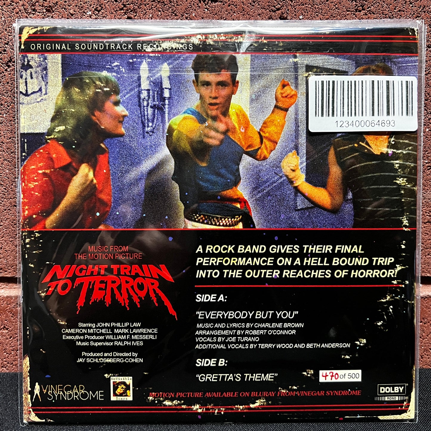 Used Vinyl: V/A – "Night Train To Terror (Music From The Motion Picture)" 7" (2014 Numbered Pss)