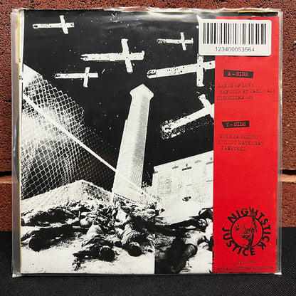 Used Vinyl: Armless Children / Ydinaseeton Pohjola "Split" 7" (Red Vinyl)
