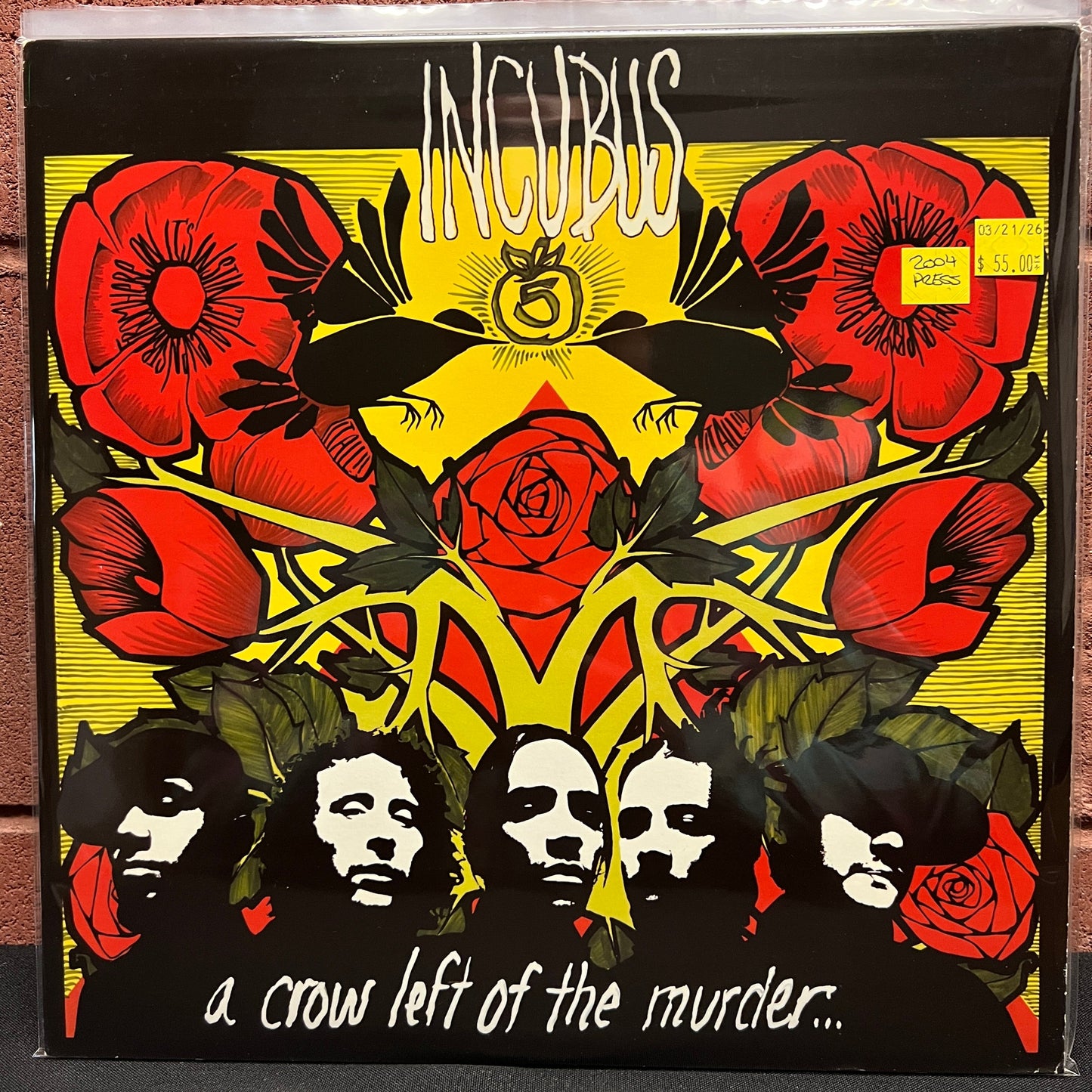 Used Vinyl: Incubus "A Crow Left Of The Murder..." 2xLP (2004 Press)