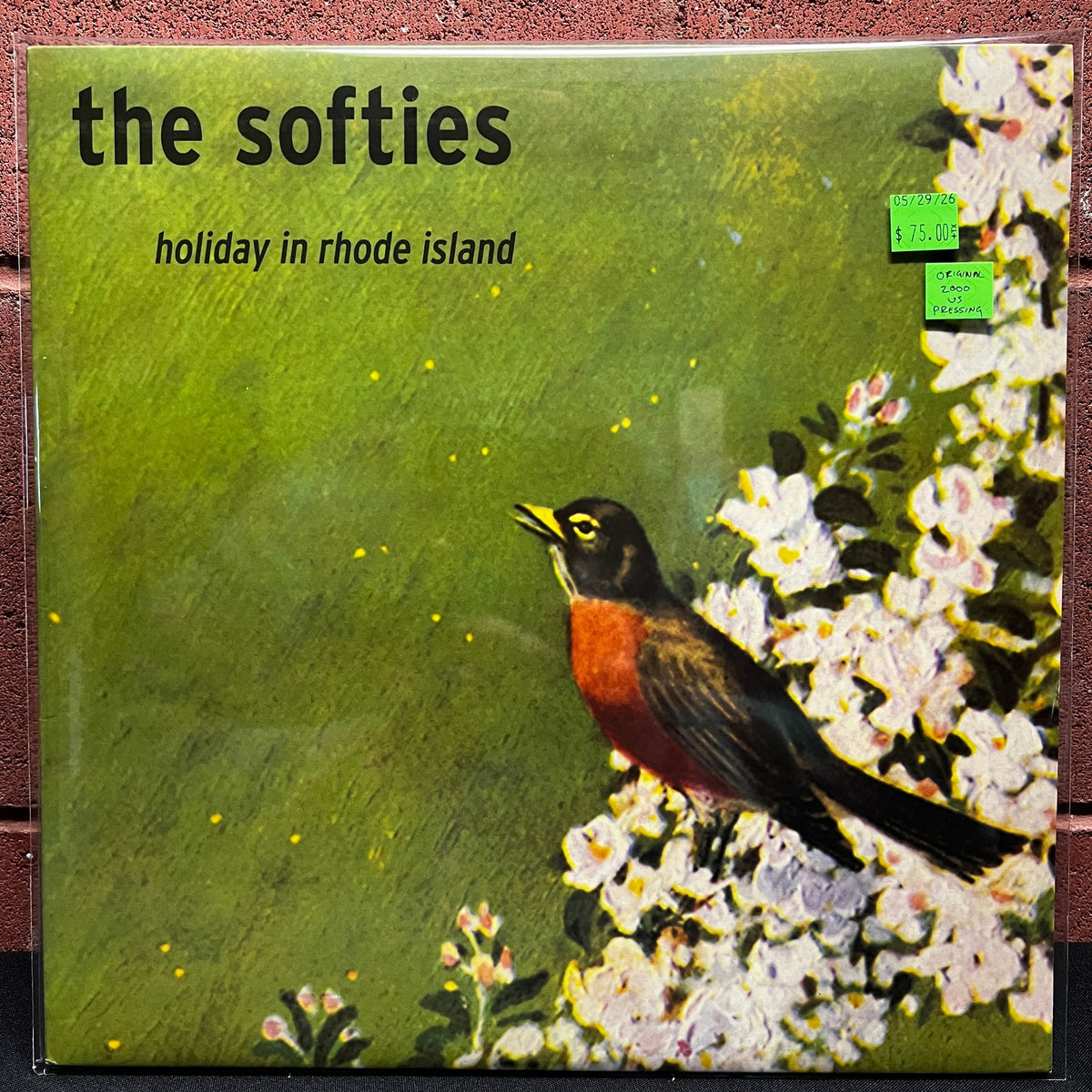 Used Vinyl: Softies "Holiday in Rhode Island" LP (Original 2000 US pressing)
