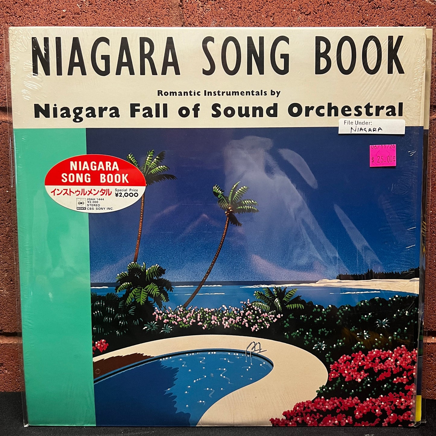 Used Vinyl: Niagara Fall Of Sound Orchestral "Niagara Song Book" LP (1982 Japanese Press in Original Shrink w/ Hype Sticker)
